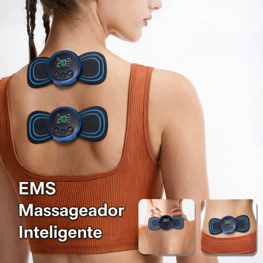 Massageador Cervical Portátil Para Alívio Da Dor Muscular